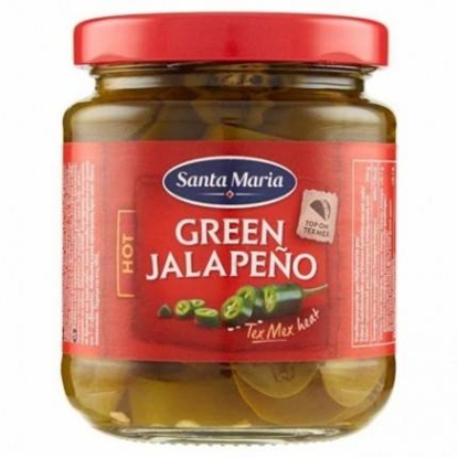 Picture of SANTA MARIA GREEN JALAPENEOS 215GR